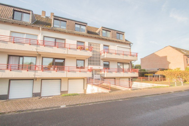 Au�enansicht Korschenbroich Erdgeschosswohnung Solide Eigentumswohnung mit Balkon und Garagein zentraler Lage von Kleinenbroich