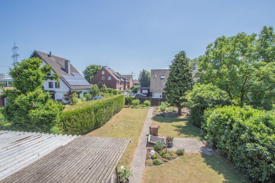 Garten Doppelhaush�lfte Neuss / Holzheim
