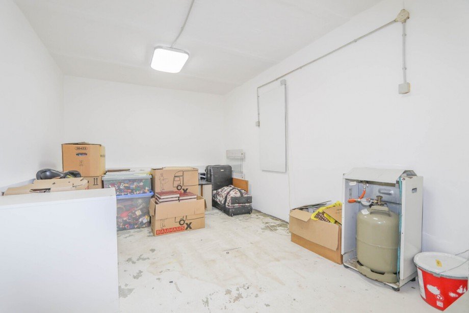 Der Hobbyraum / Das Arbeitszimmer im Erdgeschoss Maisonettewohnung Korschenbroich / Kleinenbroich