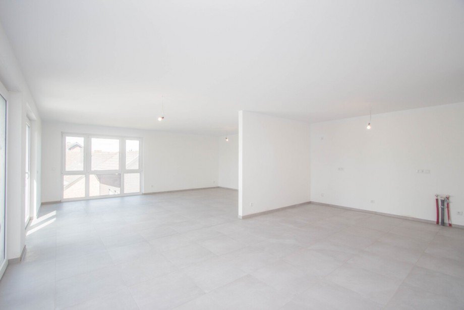 Die K�che sowie der Wohnbereich Penthousewohnung Korschenbroich / Pesch