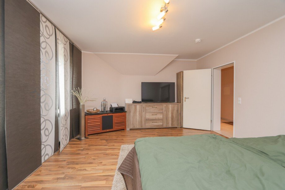 Das Schlafzimmer Maisonettewohnung M�nchengladbach