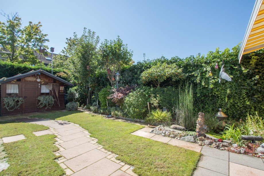 Gartenbereich Doppelhaush�lfte M�nchengladbach / Giesenkirchen