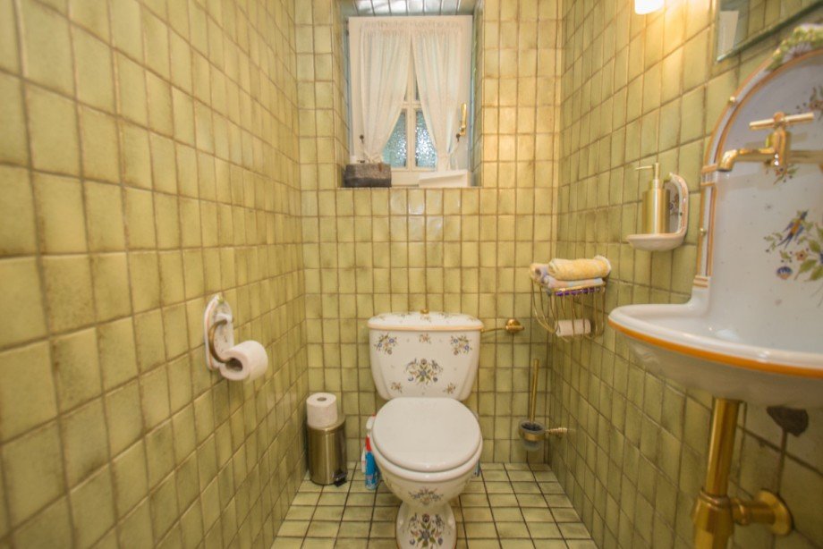 G�ste-WC im Erdgeschoss Villa Kempen