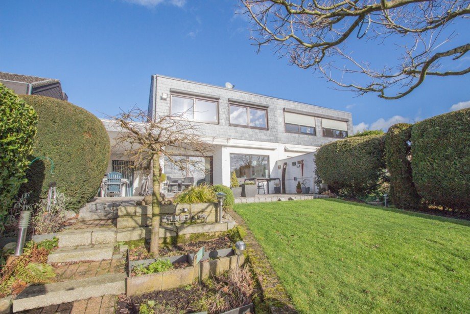Der Garten Doppelhaush�lfte M�nchengladbach