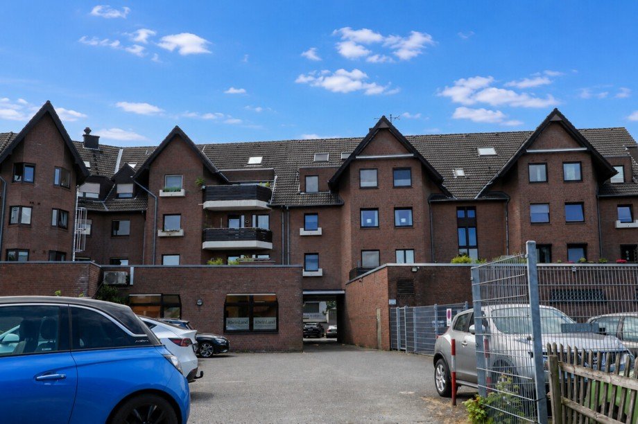 Die Au�enansicht Maisonettewohnung M�nchengladbach