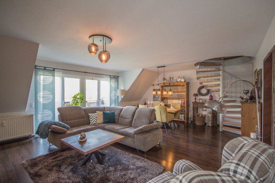 Ess-/ Wohnzimmer Maisonettewohnung J�chen