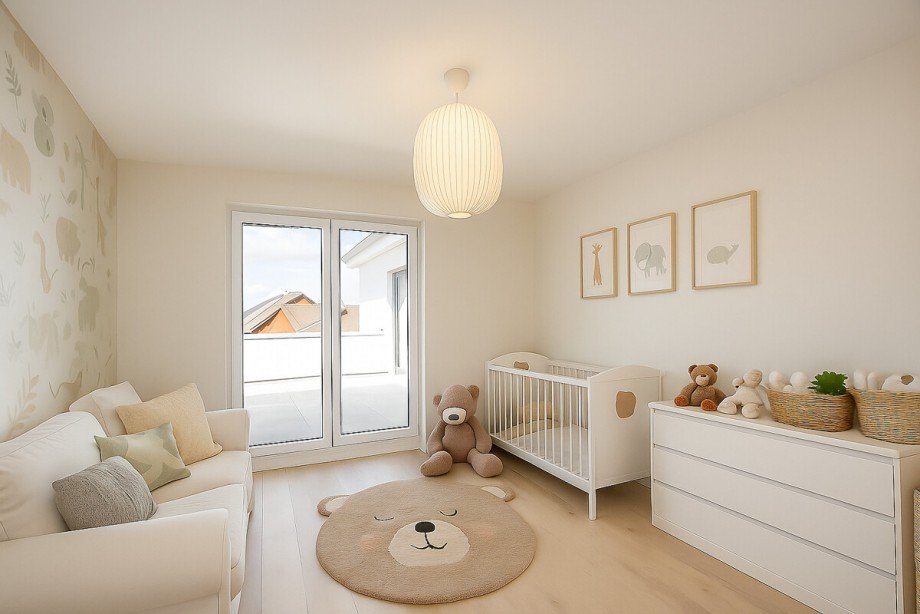 Visualisiertes Einrichtungskonzept Penthousewohnung Korschenbroich / Pesch