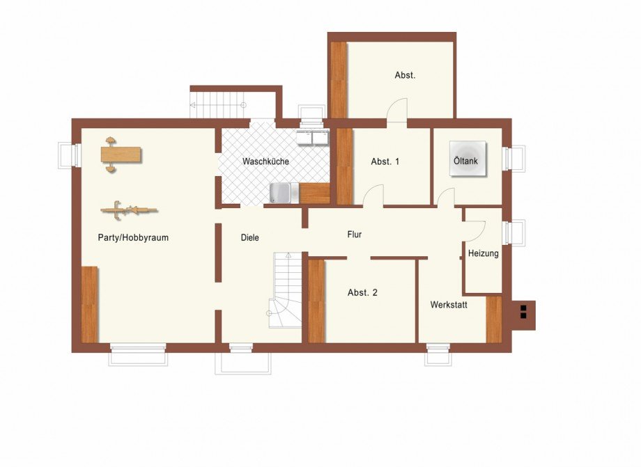 Der Grundriss OG Einfamilienhaus Korschenbroich / Neersbroich