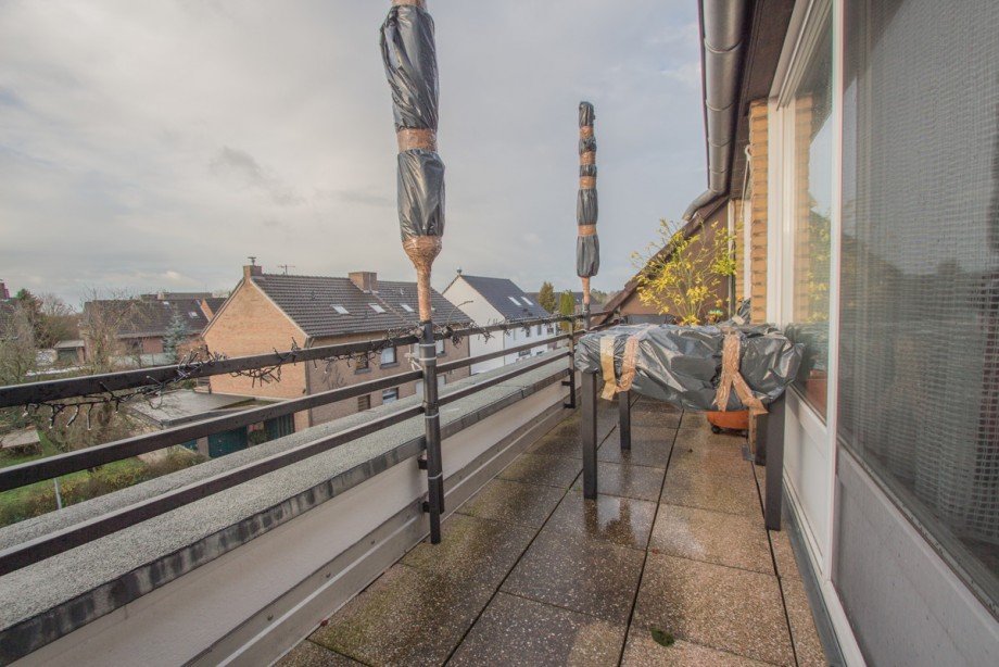 Balkon Dachgeschosswohnung Willich