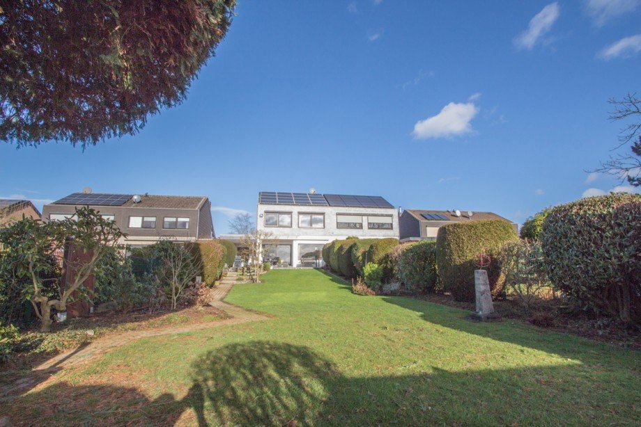 Der Garten Doppelhaush�lfte M�nchengladbach