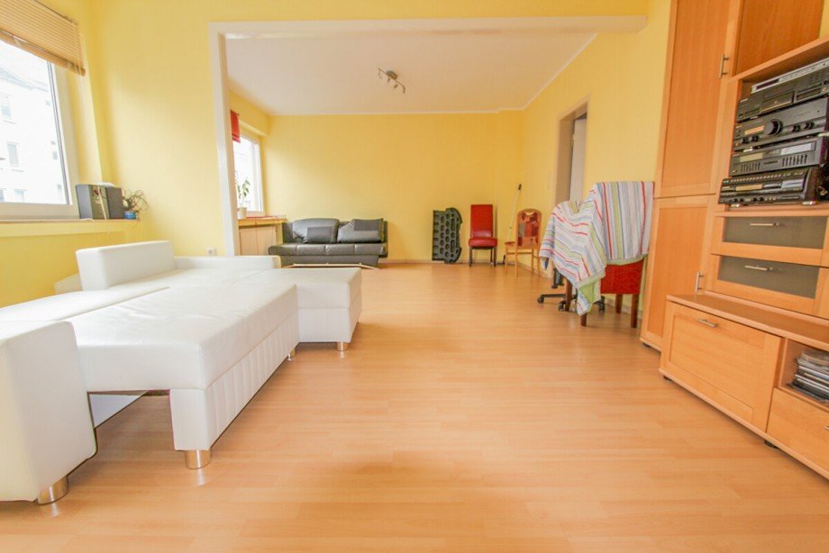 Der Wohn- und Essbereich der Wohneinheit 1 Haus M�nchengladbach