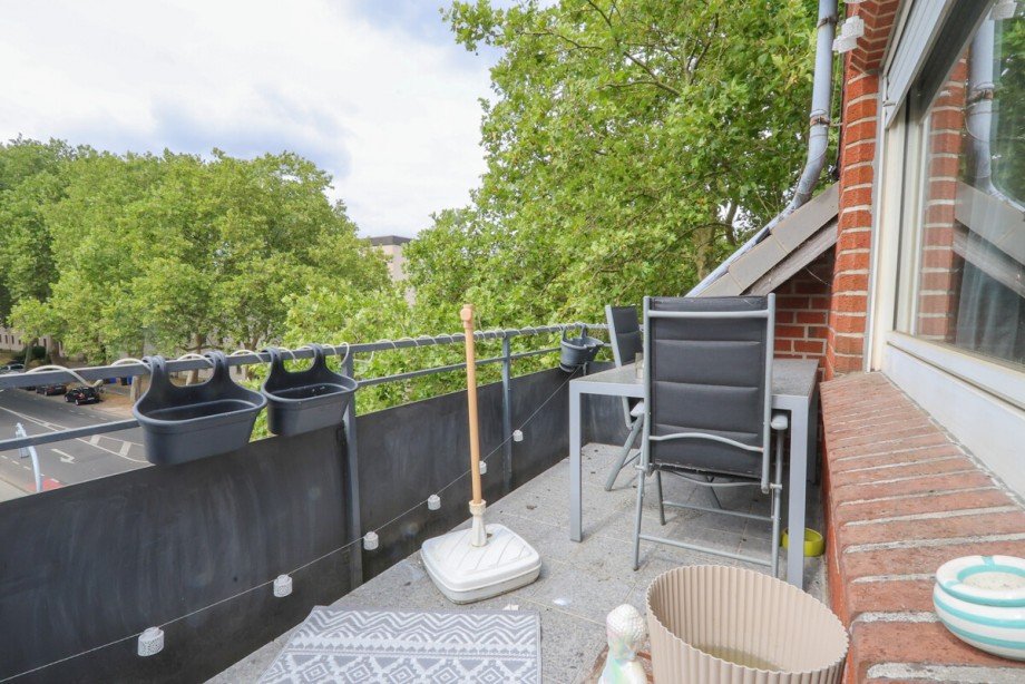 Der Balkon Dachgeschosswohnung M�nchengladbach