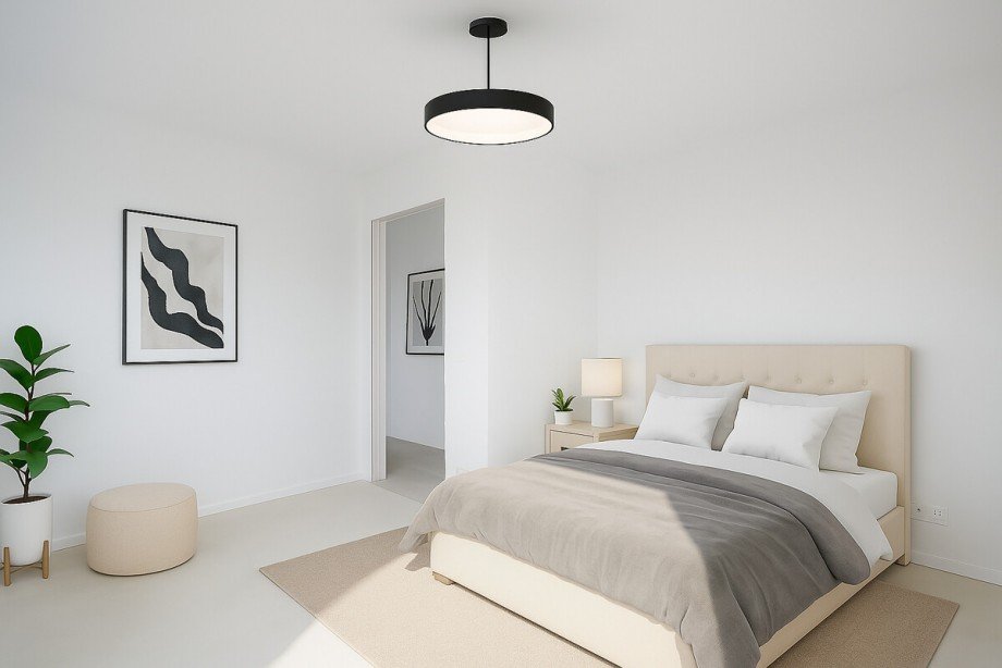 Visualisiertes Einrichtungskonzept Penthousewohnung Korschenbroich / Pesch