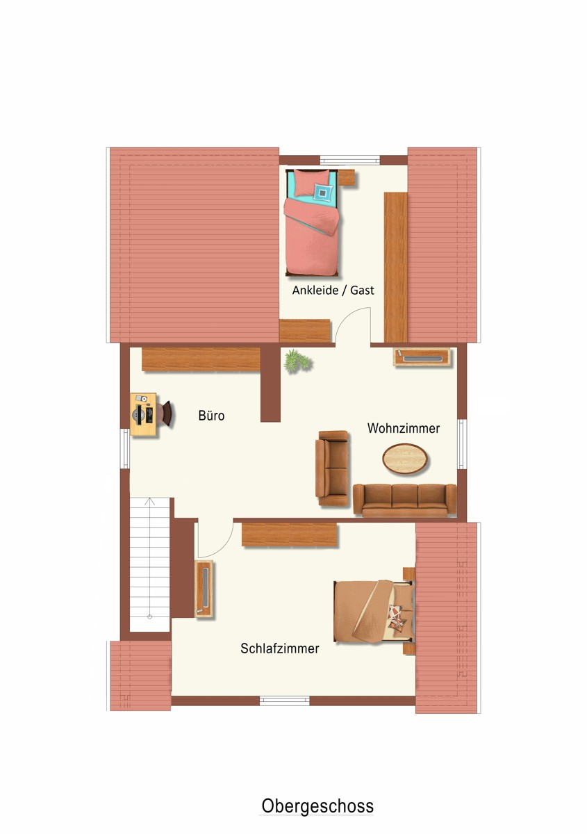 Haupthaus Obergeschoss Einfamilienhaus Blankenheim
