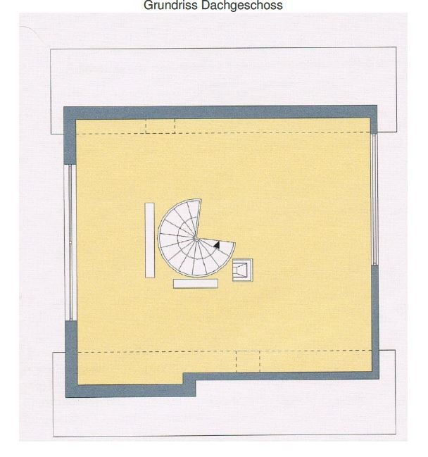 Grundriss Dachgeschoss Maisonettewohnung Korschenbroich