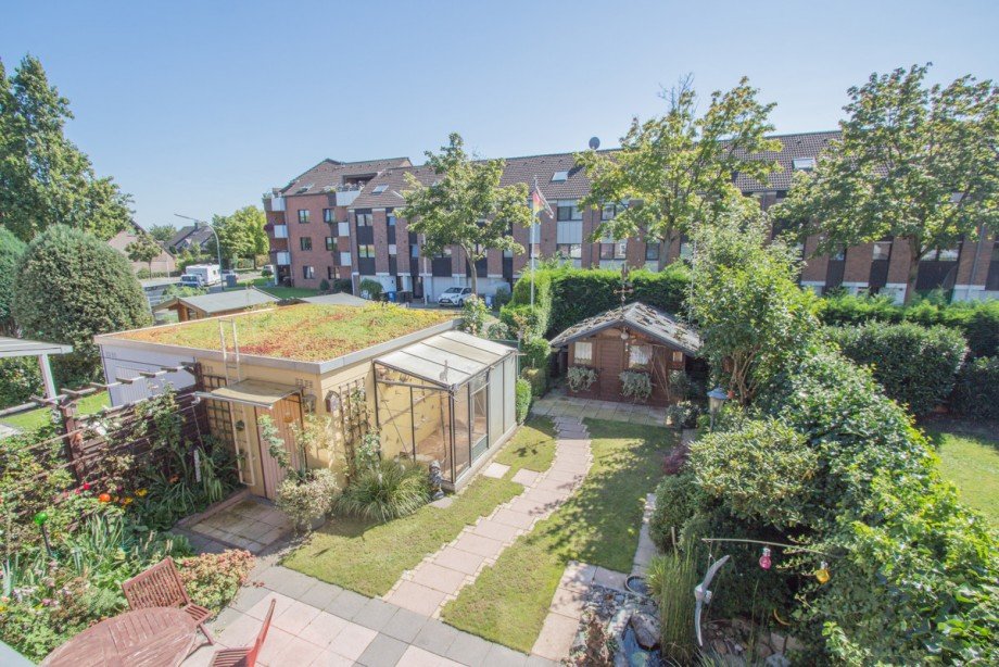 Gartenbereich Doppelhaush�lfte M�nchengladbach / Giesenkirchen
